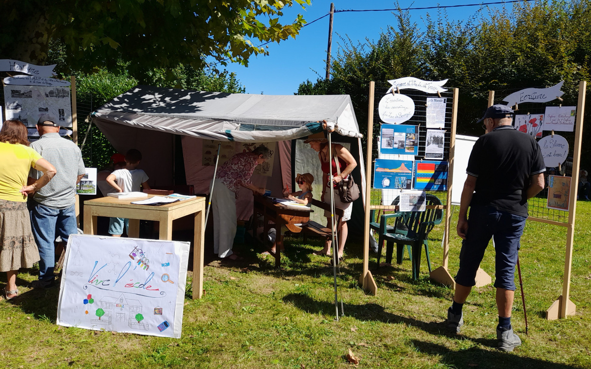 stand fête Clos Chamoux 31 08 25